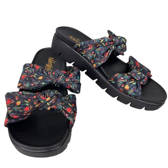 Alegria Dream Fit Slide Sandals Sage Fruit Punch 40 - Picture 1 of 10